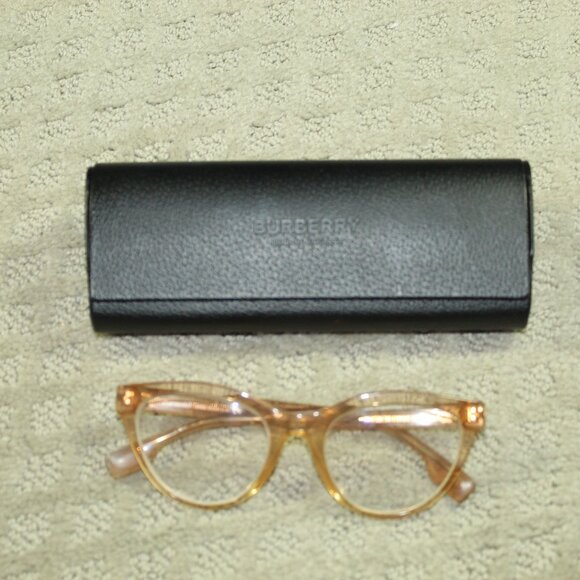Burberry B2311  3358 Translucent Beige Glasses 51 19 140 - Picture 1 of 9